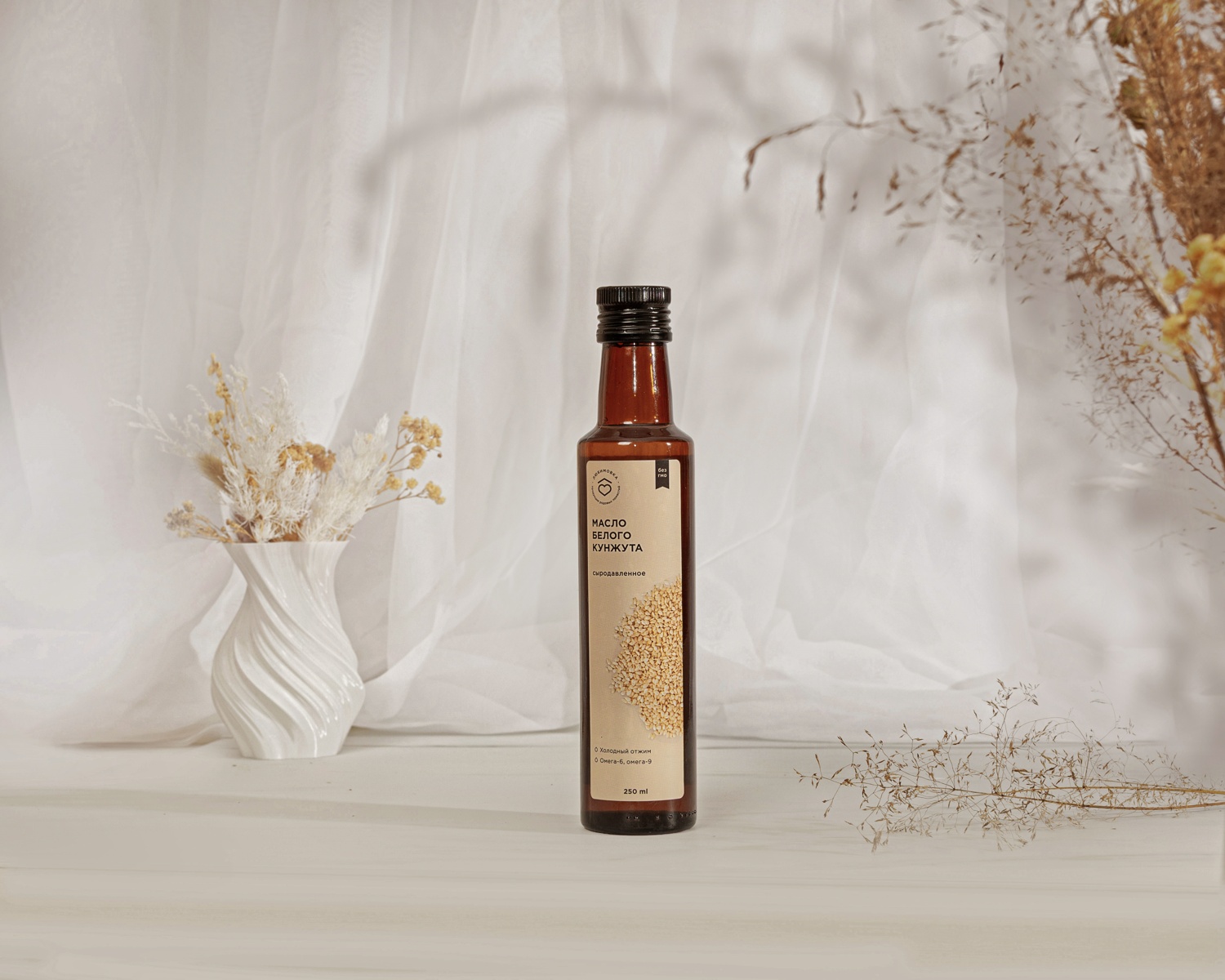 Масло из белого кунжута 100мл